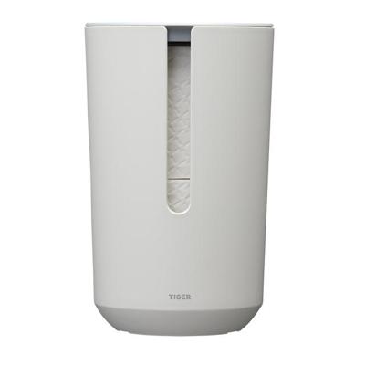 Tiger Reserverolhouder Met Deksel Tess Vrijstaand Wit - Lichtgrijs Tiger Reserverolhouder Met Deksel Tess Vrijstaand Wit - Lichtgrijs