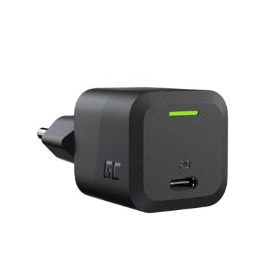 USB Charger Green Cell PowerGaN 33 W PD 3.0 QC 3.0 1x USB-C black