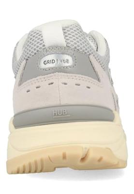 HUB Grid M37 M6702M37-M23-B51 Wit / Zilver-44 maat 44 - thumbnail