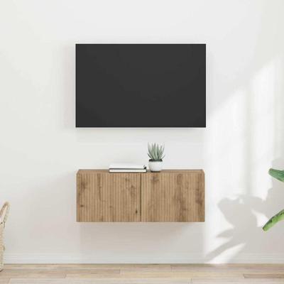 TV Wandkast 2 pcs Ambachtelijk eiken 60 x 31 x 29.5 cm TV Wandkast 2 pcs Ambachtelijk eiken 60 x 31 x 29.5 cm