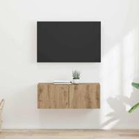 TV Wandkast 2 pcs Ambachtelijk eiken 60 x 31 x 29.5 cm - thumbnail