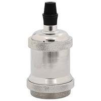 Lamphouders 2 st nikkel satijn E27 - thumbnail