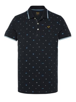 Short sleeve polo fine pique all o sky captain Short sleeve polo fine pique all o sky captain