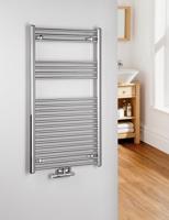 Handdoekradiator Sapho Alya Recht 60x111.8 cm Chroom - thumbnail