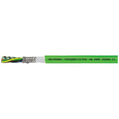 Helukabel TOPGEBER 512 Encoderkabel 8 x 0.25 mm² + 2 x 0.50 mm² Groen 78080 50 m