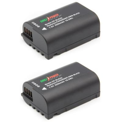 ChiliPower DMW-BLK22E accu voor Panasonic - 2250mAh - 2-Pack