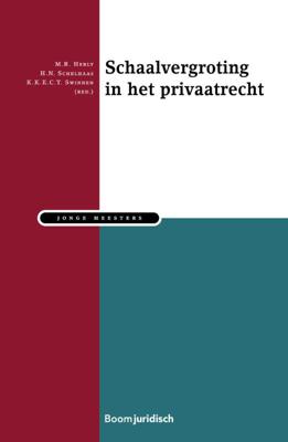 Schaalvergroting in het Privaatrecht (Paperback)