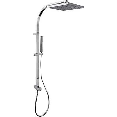 Barras Y Ducha Antikalk doucheset CUADRO Hoofddouche 250x250 mm 107131 Tres