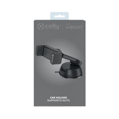Celly MOUNTEXTBK houder Passieve houder Mobiele telefoon/Smartphone Zwart
