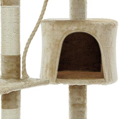 kattenkrabpaal,112 cm, beige
