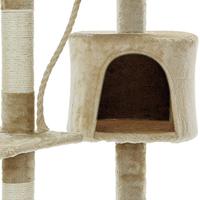 kattenkrabpaal,112 cm, beige - thumbnail