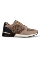 Mexx Sneakers Fleur Ellen MI001000953W-2007 Taupe / Grijs-42 maat 42 - thumbnail