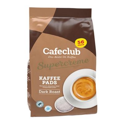 Caféclub - Supercreme Koffiepads Dark Roast - 56 pads