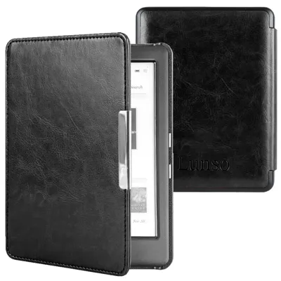 Lunso Kobo Glo / Glo HD / Touch 2.0 hoes (6 inch) - sleepcover - Zwart