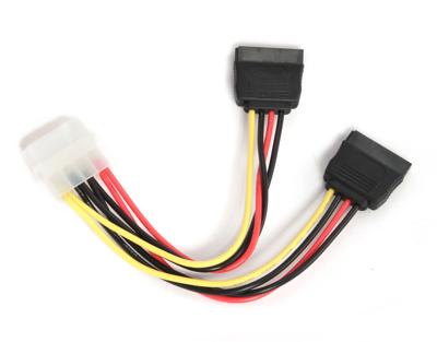 2 * Serial ATA 15 cm stroomkabel
