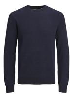 Jack & Jones Jjeglobe Knit Crew Neck Noos Trui Mood Indigo - thumbnail