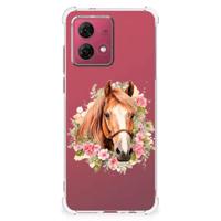 Case Anti-shock voor Motorola Moto G84 Paard - thumbnail