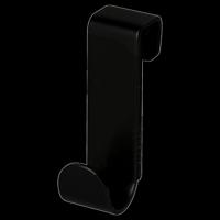 Handdoekhaak Haceka Selection Enkel Kort Voor Inloopdouche Mat Zwart Haceka - thumbnail