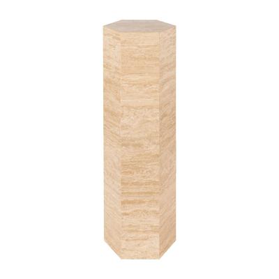 Richmond Zuil 'Vespin' Travertin, 90cm hoog