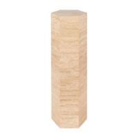 Richmond Zuil 'Vespin' Travertin, 90cm hoog - thumbnail