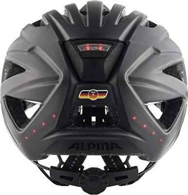 Olympic Sportswear Alpina sports urban helm haga led 55-59 mat zwart