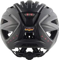 Olympic Sportswear Alpina sports urban helm haga led 55-59 mat zwart - thumbnail