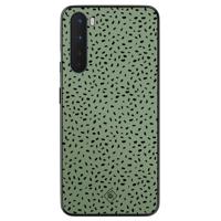 OnePlus Nord hoesje - Green confetti - thumbnail