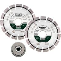 Metabo Accessoires Set: 2x Diamant slijpschijf | Ø 125x22,23mm | "UP" | 1x Snelspanmoer 630800000 - 628582000 - thumbnail