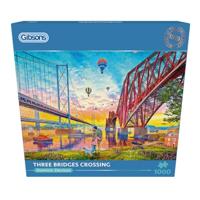 Three Bridges Crossing Puzzel 1000 Stukjes - thumbnail