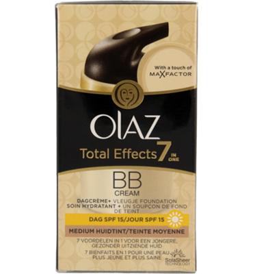 Olaz Total Effects Bb Cream Dagcreme Medium Tint (50ml) Olaz Total Effects Bb Cream Dagcreme Medium Tint (50ml)