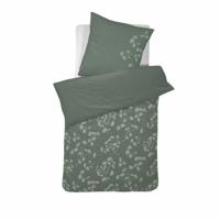 Cinderella Viridi Dekbedovertrek - 1-persoons (140x200/220 Cm + 1 Sloop) - Katoen - Dark Green - thumbnail