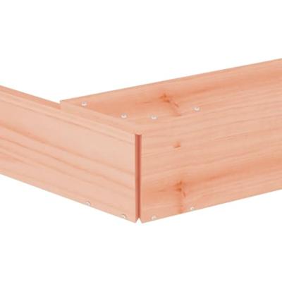 Zandbak met bankjes achthoekig massief douglashout Zandbak met bankjes achthoekig massief douglashout