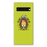 Google Pixel 6 Pro Telefoonhoesje met Naam Doggy Biscuit - thumbnail