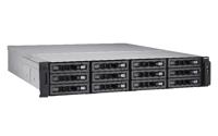 Turbo NAS TVS-EC1280U-SAS-RP-16G (non-ECC ram) - NAS-server - 12 bays - rack-uitvoering - 0, 1, 1E, 5, 6, 10, JBOD - Gigabit Ethernet - thumbnail