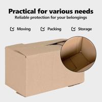 VidaXL Vouwdoos met opslag 50 pcs naturel 24 x 13 x 13 cm karton - thumbnail