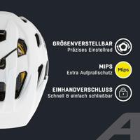 Olympic Sportswear Alpina sports mtb helm plose mips 57-61 mat wit - thumbnail