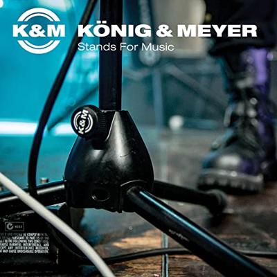 Konig & Meyer 21090 compact microfoonstatief (nikkel) - thumbnail