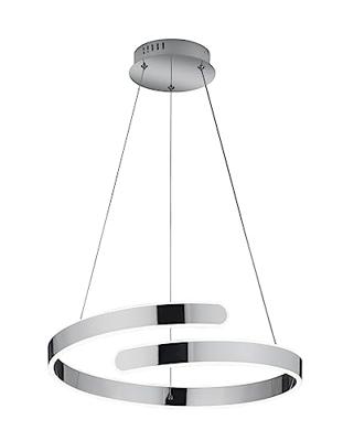 Trio Led hanglampParma chroom - R37071106