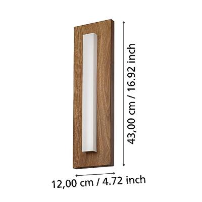 Eglo Houten buitenlampBitetto met led - 900679