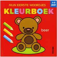 Deltas Mijn eerste woordjes kleurboek - thumbnail