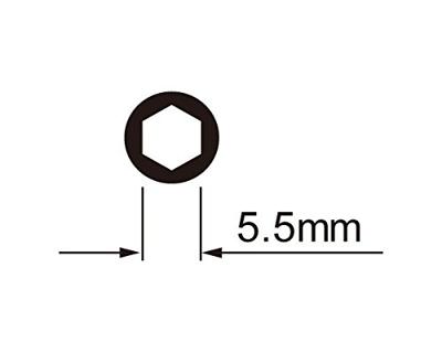 IceToolz nippelsleutel 5.5mm 6-kant, met handvat, 12c3