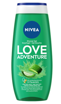 Nivea Love Adventure Aloë Showergel Nivea Love Adventure Aloë Showergel
