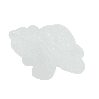 Edelsteen Bergkristal Schildpad (ca. 4 x 3 cm) - thumbnail