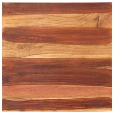 Tafelblad 15-16 mm 70x70 cm massief acaciahout Tafelblad 15-16 mm 70x70 cm massief acaciahout