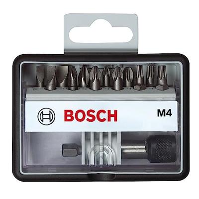 Bosch Accessoires Bitset | Extra Hard M4 | Robustline | 13-delig | 2607002566 - 2607002566