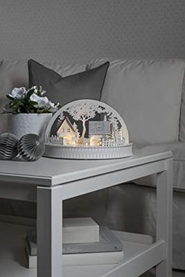 Konstsmide 3280-210 Kerstboog Huis met dieren Warmwit LED Wit Konstsmide 3280-210 Kerstboog Huis met dieren Warmwit LED Wit