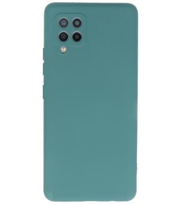 Lunso - Softcase hoes - Samsung Galaxy A42 - Army Groen Lunso - Softcase hoes - Samsung Galaxy A42 - Army Groen