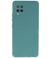 Lunso - Softcase hoes - Samsung Galaxy A42 - Army Groen - thumbnail