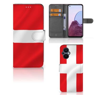 OPPO Reno 8 Lite | OnePlus Nord N20 | Bookstyle Case | Denemarken | Portemonnee hoesje OPPO Reno 8 Lite | OnePlus Nord N20 | Bookstyle Case | Denemarken | Portemonnee hoesje