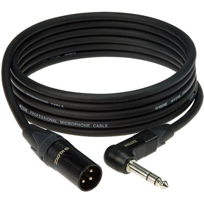 Klotz M1MA1B0500 Neutrik XLR M - haakse jack signaalkabel 5 m Klotz M1MA1B0500 Neutrik XLR M - haakse jack signaalkabel 5 m